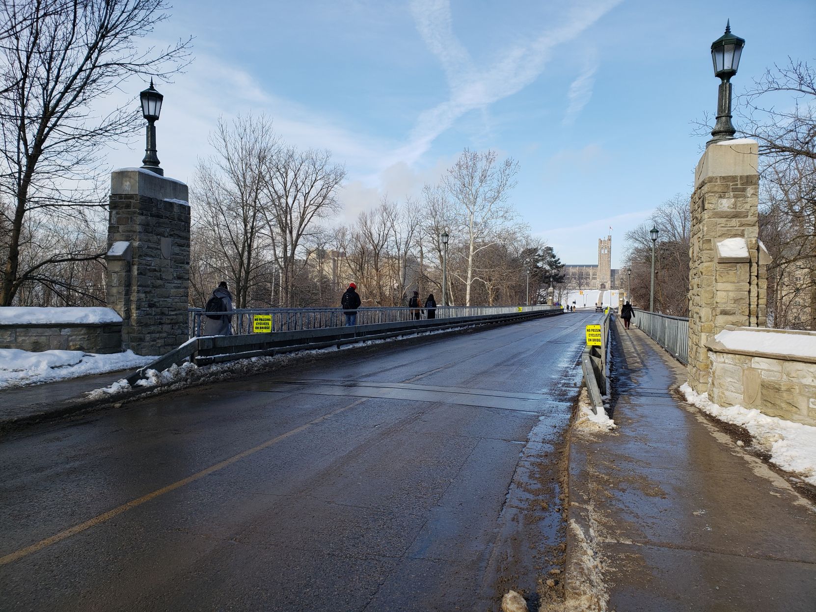 Bridge reopening (Photo)